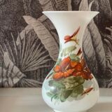 Vase peint à la main signé