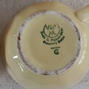 4 tasses Art déco Villeroy et Boch