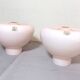 Pair of Murano glass bedside lamps, 1970