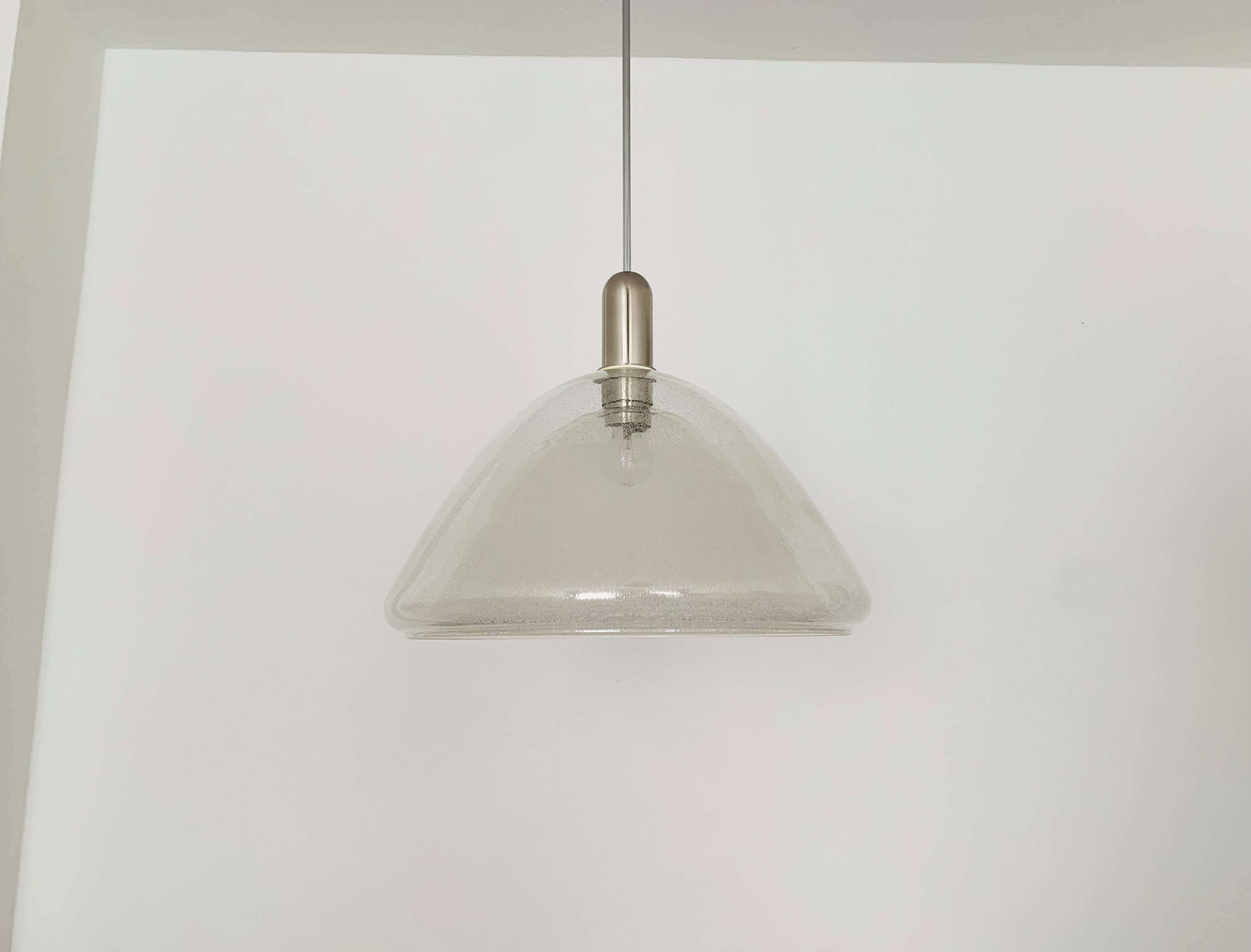 Peleguso glass lamp by Carlo Nason for Mazzega