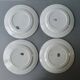 4 Sarreguemines flat plates from the 1900s
