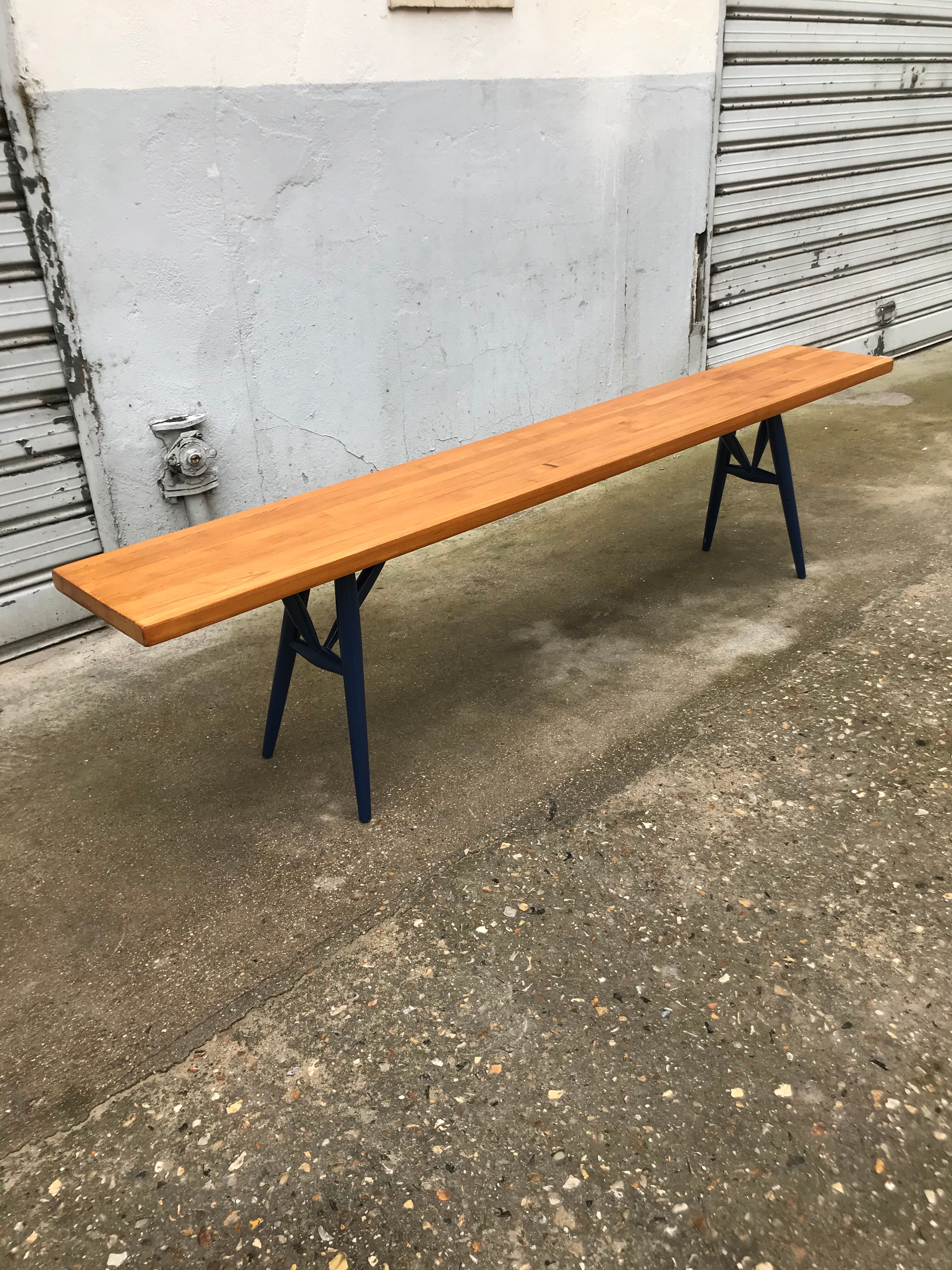 Ilmari Tapiovaara Pirrka Bench for Laukaan Puu