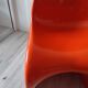 Orange Panton chairs 1974