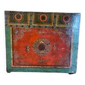 Buffet ancien chinois 4 portes + 2 tiroirs