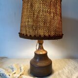 70s stoneware ceramic floor lamp, 42 cm