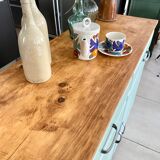 Vintage mint green buffet