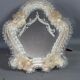 Old Venetian glass mirror to install or hang without lack. SB