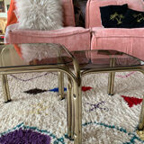 Duo of pull-out tables