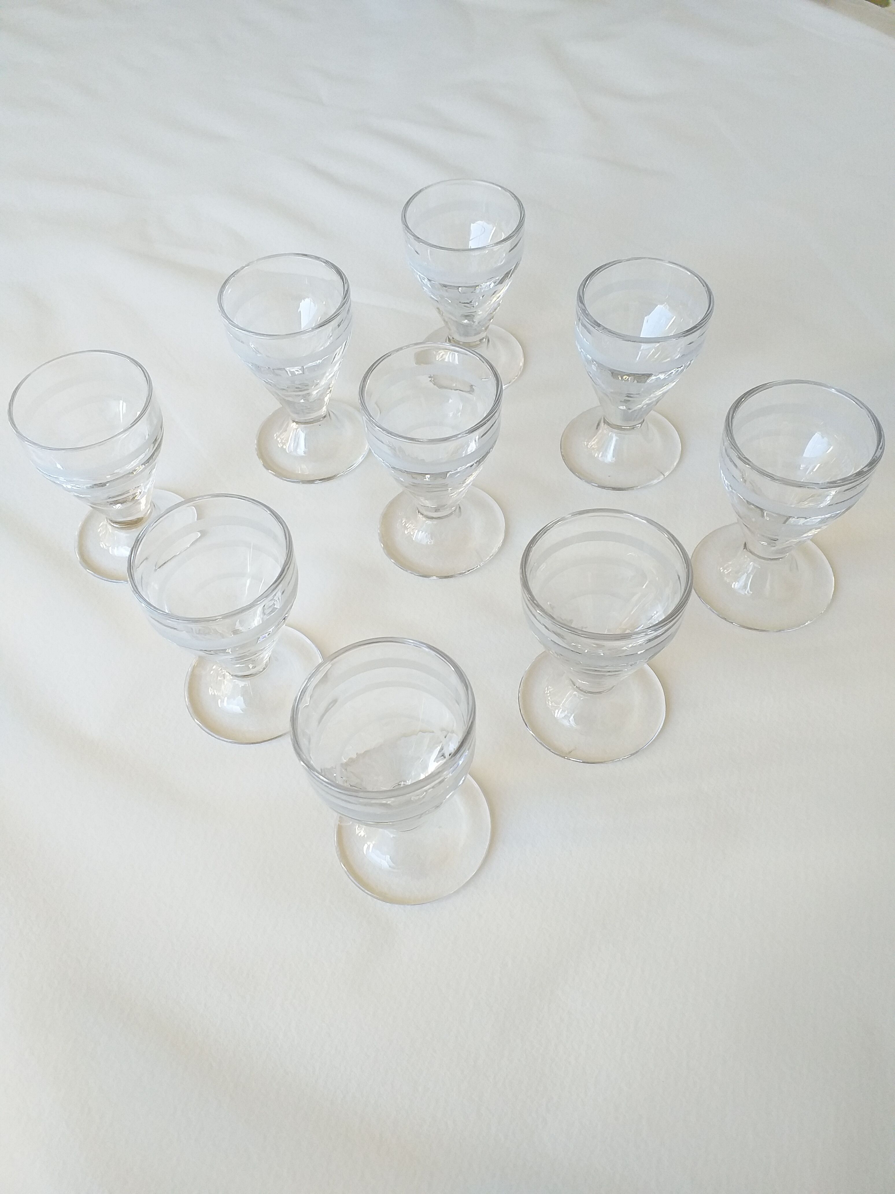 Liquor glasses
