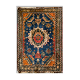 Small handwoven oriental persian hamadan rug- 46x80cm
