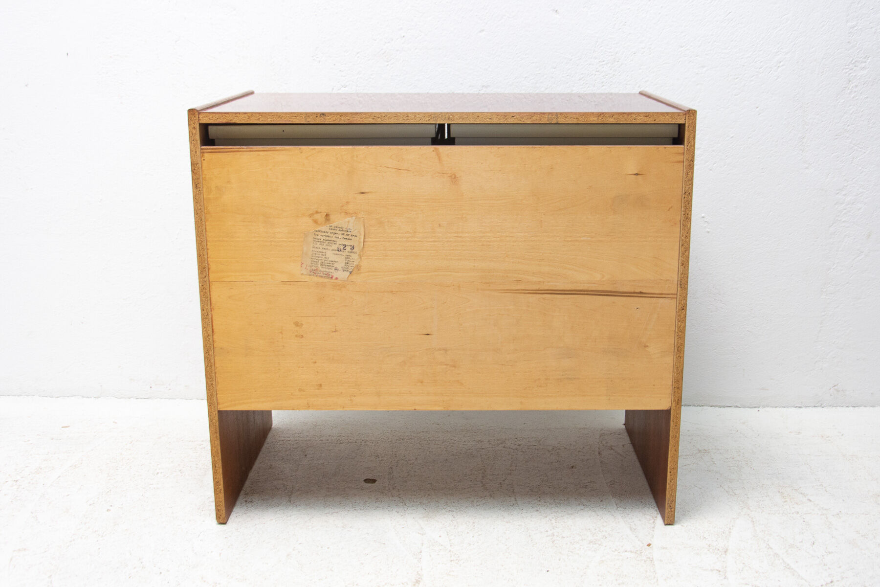 Vintage mahogany ladies desk from UP Zavody, Czechoslovakia, 1980´s