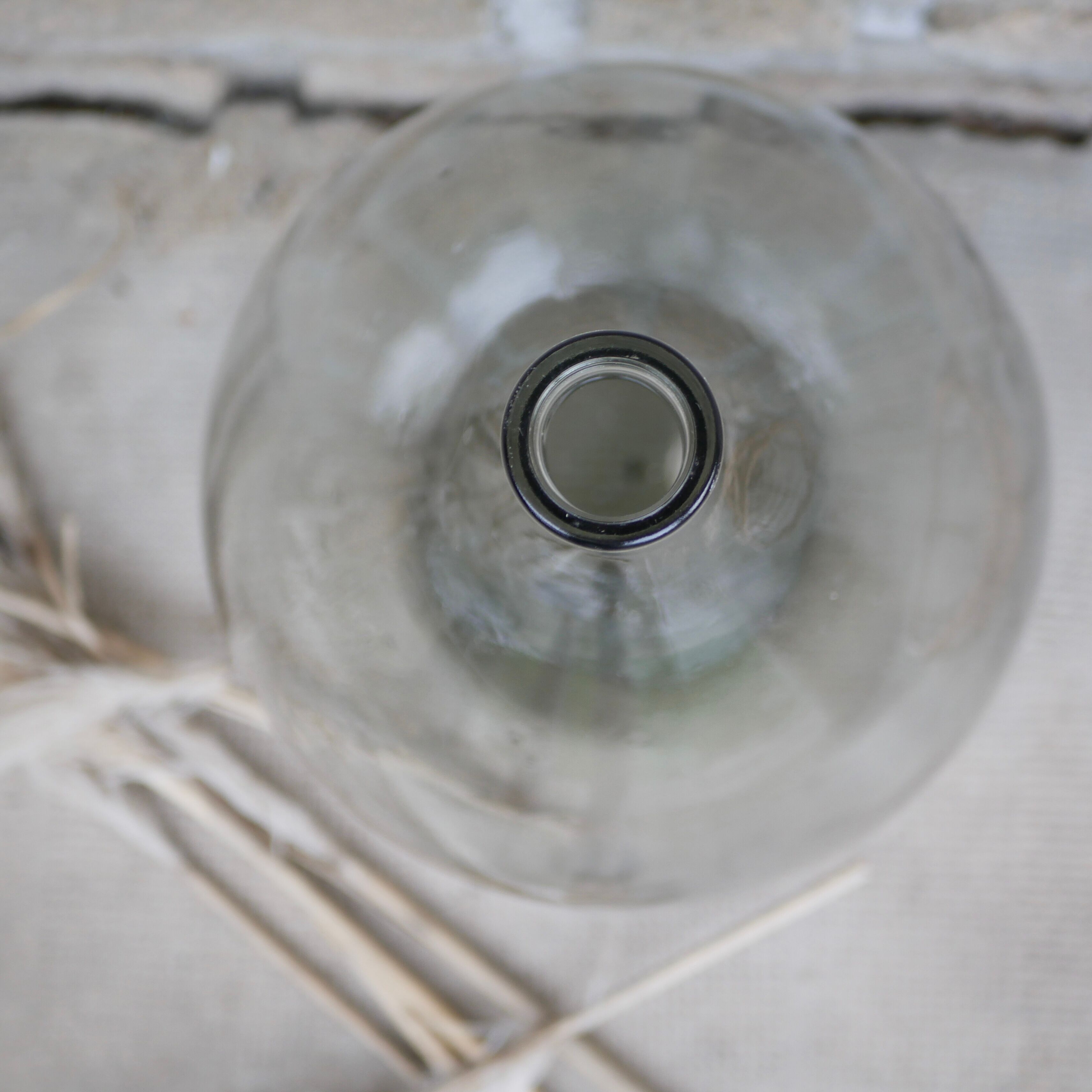 Demijohn transparent