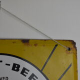 Stella Pils beer enamelled plate