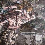 Lithography the pleasant season after boucher and gaillard, mid-20th century print, flute-playing shepherds