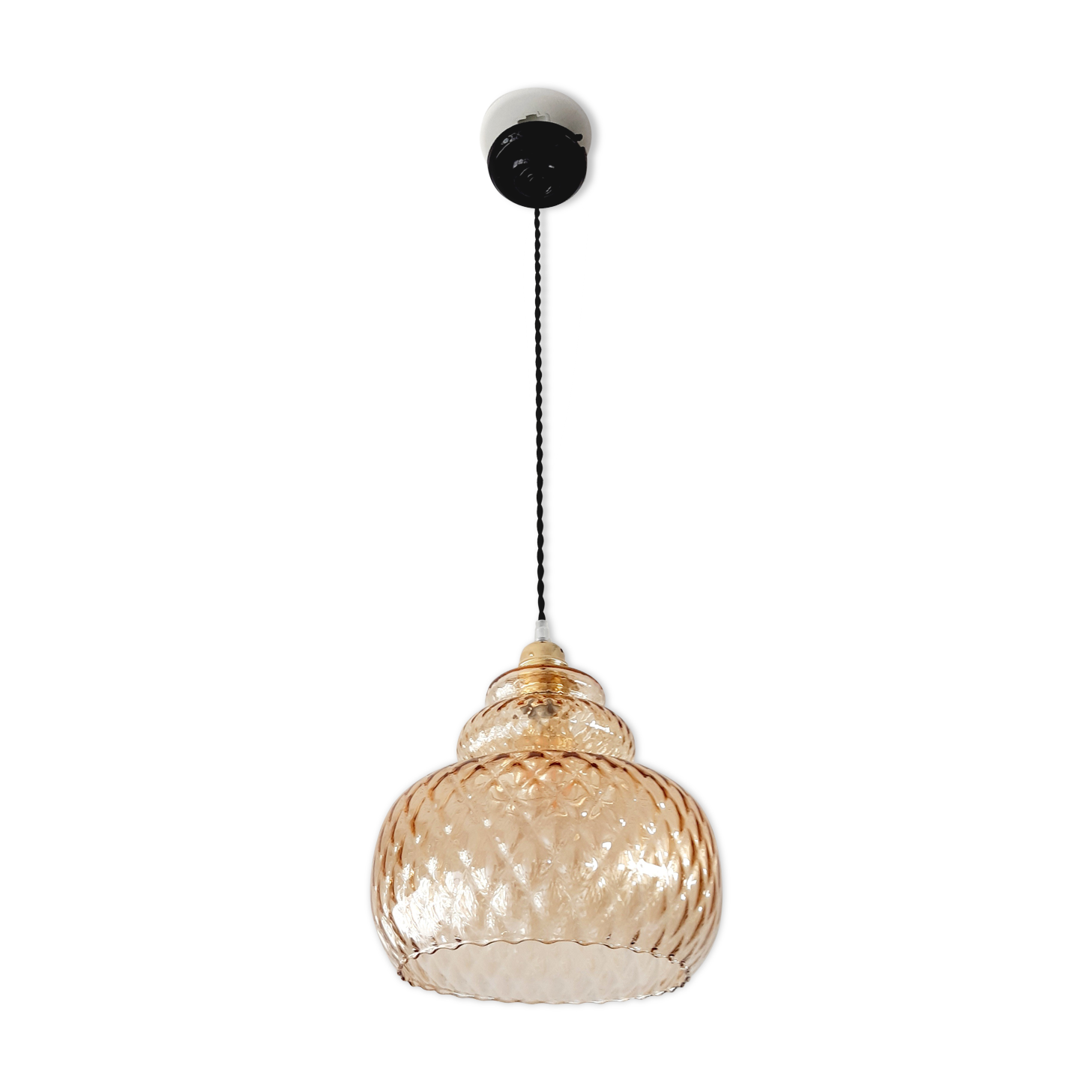 Amber vintage hanging