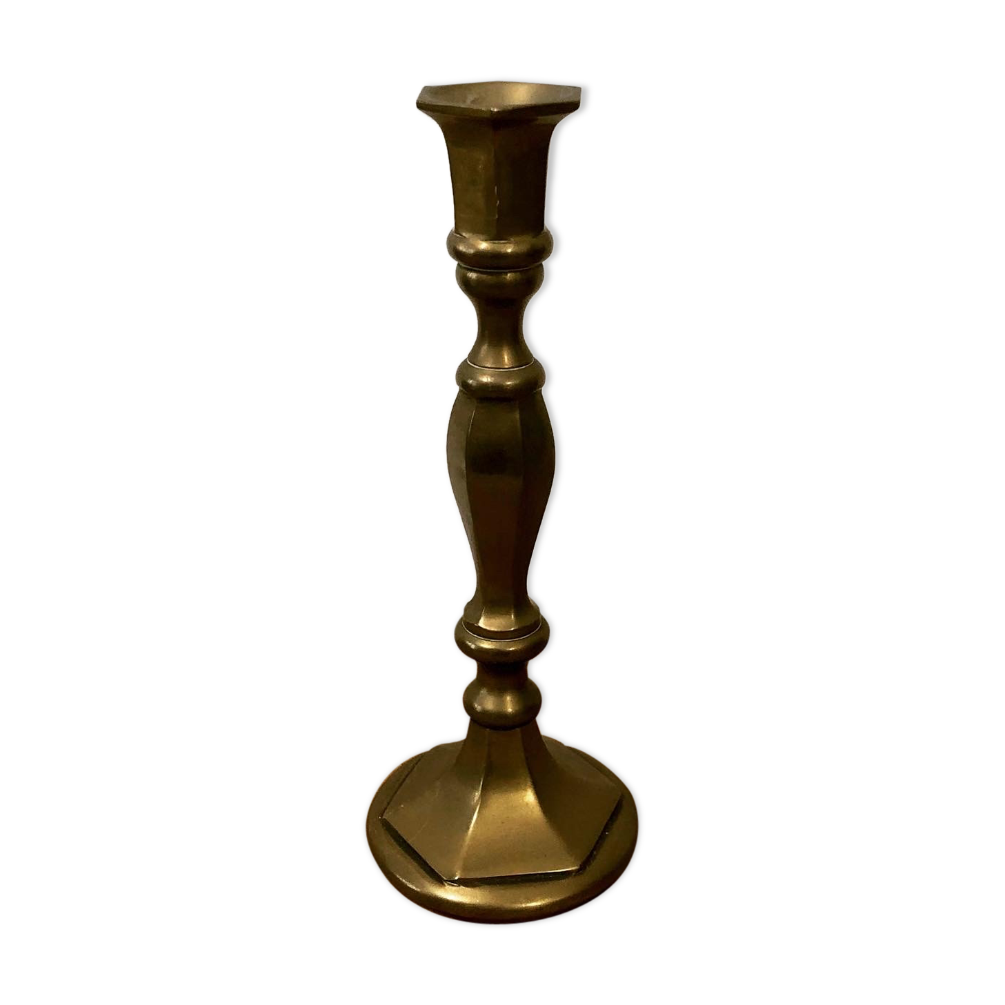 Brass candlestick