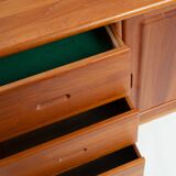 Danish teak Dyrlund sideboard with drawers and doors