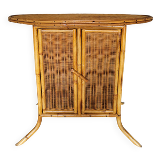 Rattan sideboard