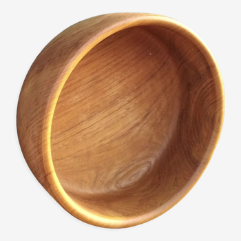 Salad bowl in exotic wood 70's