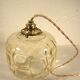 60s glass pendant light