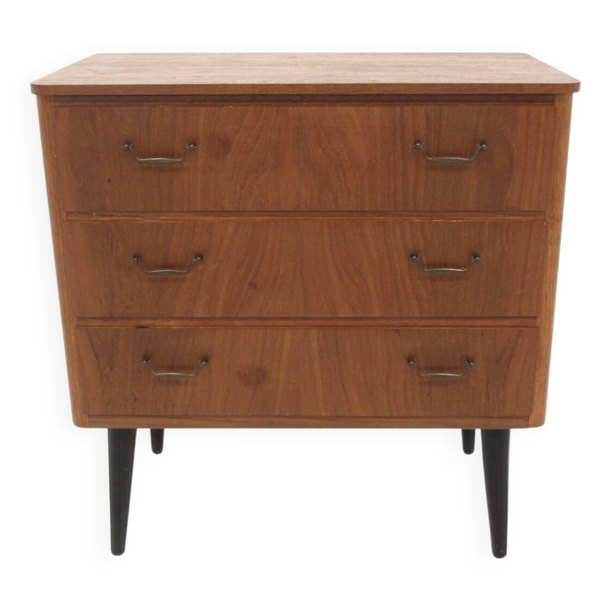 Scandinavian teak chest of drawers, Sweden, 1950