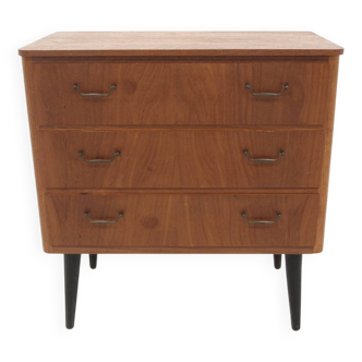 Scandinavian teak chest of drawers, Sweden, 1950