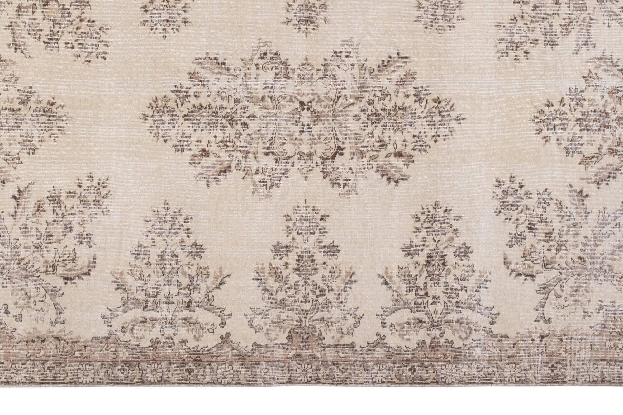 Vintage Turkish Oushak rug 174x286 cm