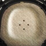 Black armchair with turquoise leather by Marcel Kammerer for Thonet