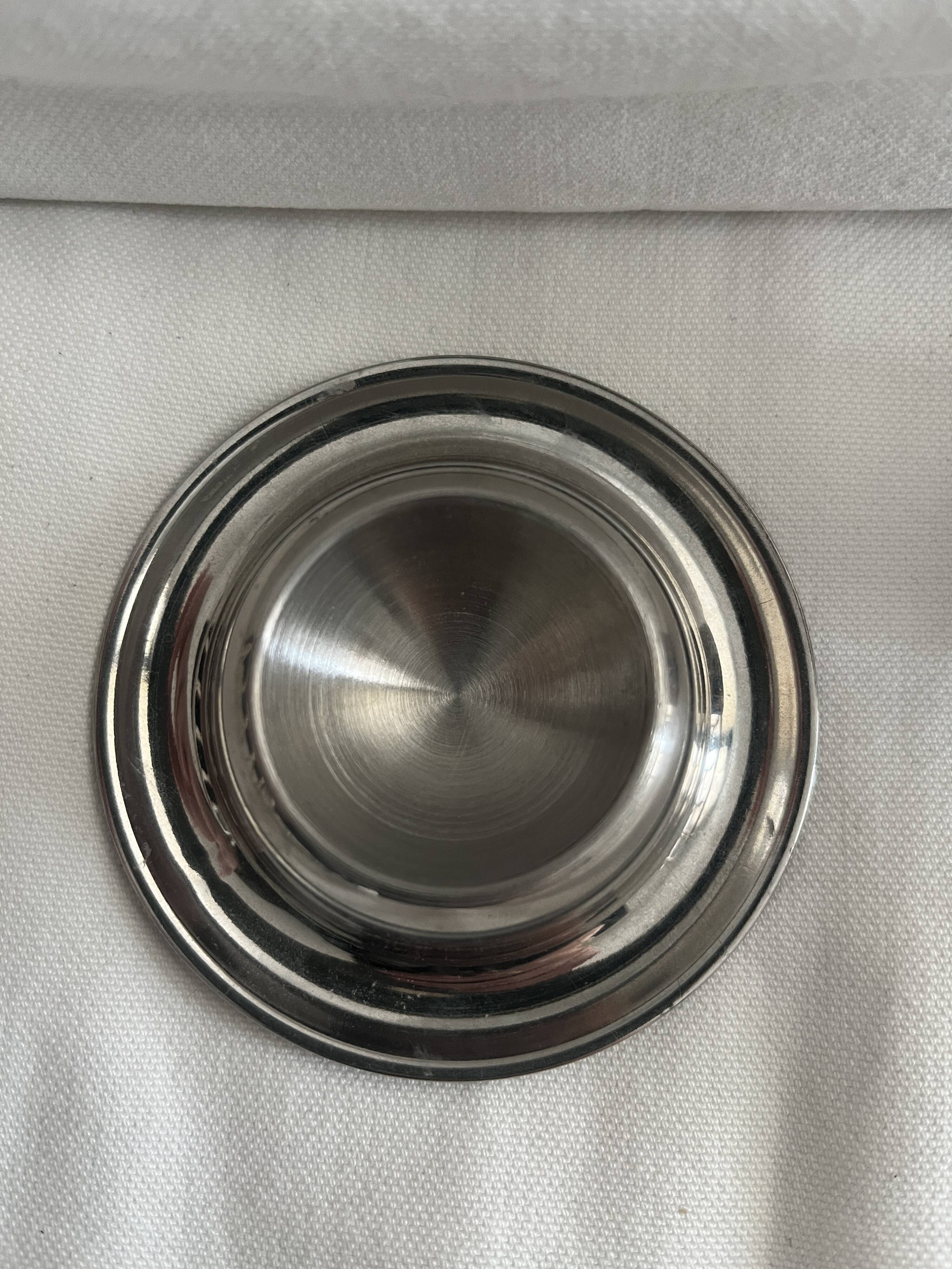 Vintage egg cup and salt shaker