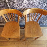Pair of bistro chairs 1950