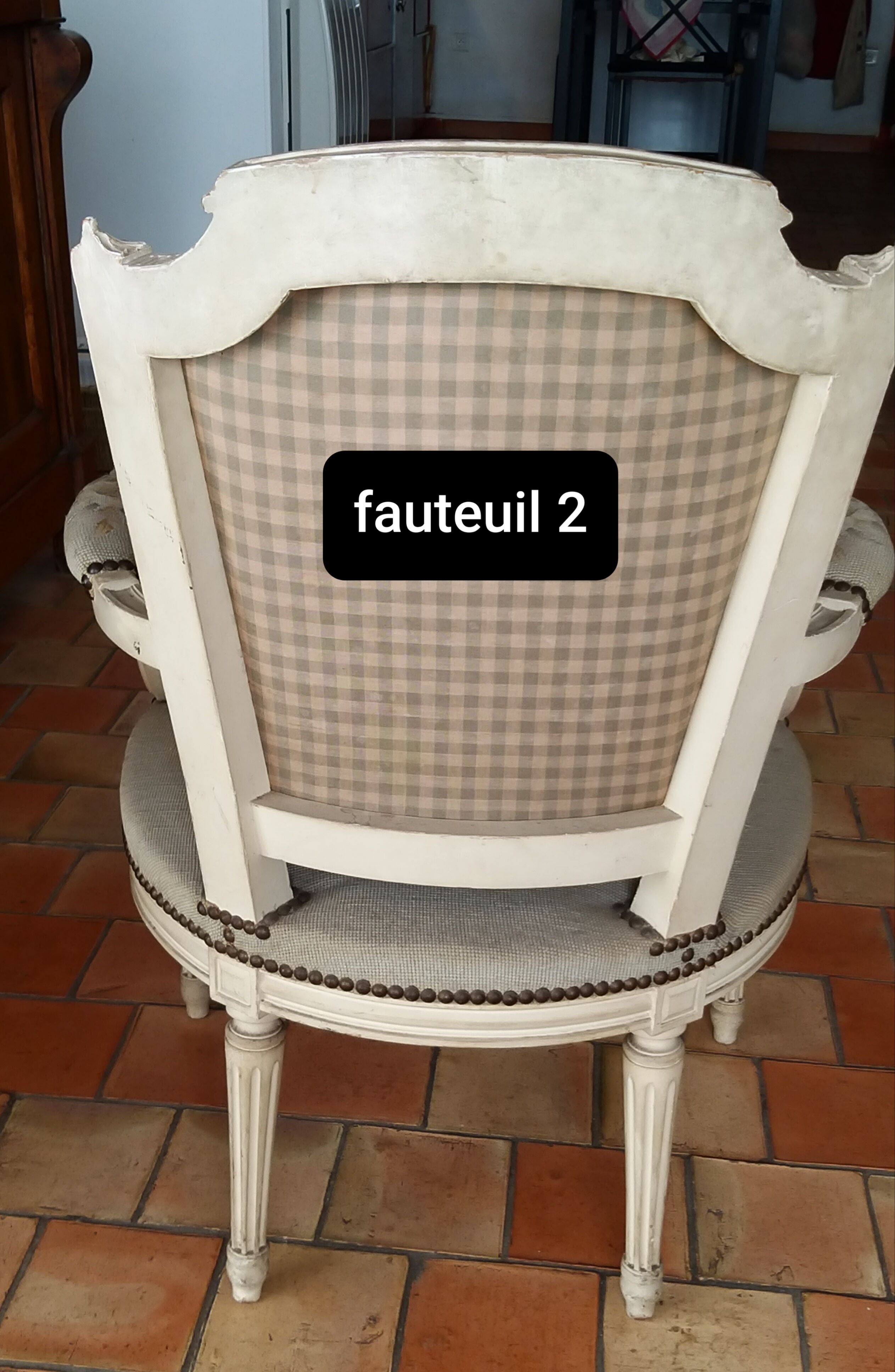 Pair of old armchairs