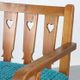 Fauteuil danois bleu des années 50