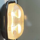 Wall Lamp Walnut Space Age Style Italian Modern Mid-Century by Achille Castiglioni for Flos, 1970s