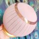 Granite pink glass ball ceiling light