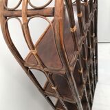 Shelf in rattan 60s