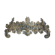 Golden bronze pediment