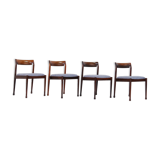 Mid Century Modern Dining Chairs, Set of 4, 1960's