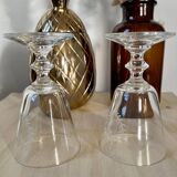 Paire de verre à pied à vin