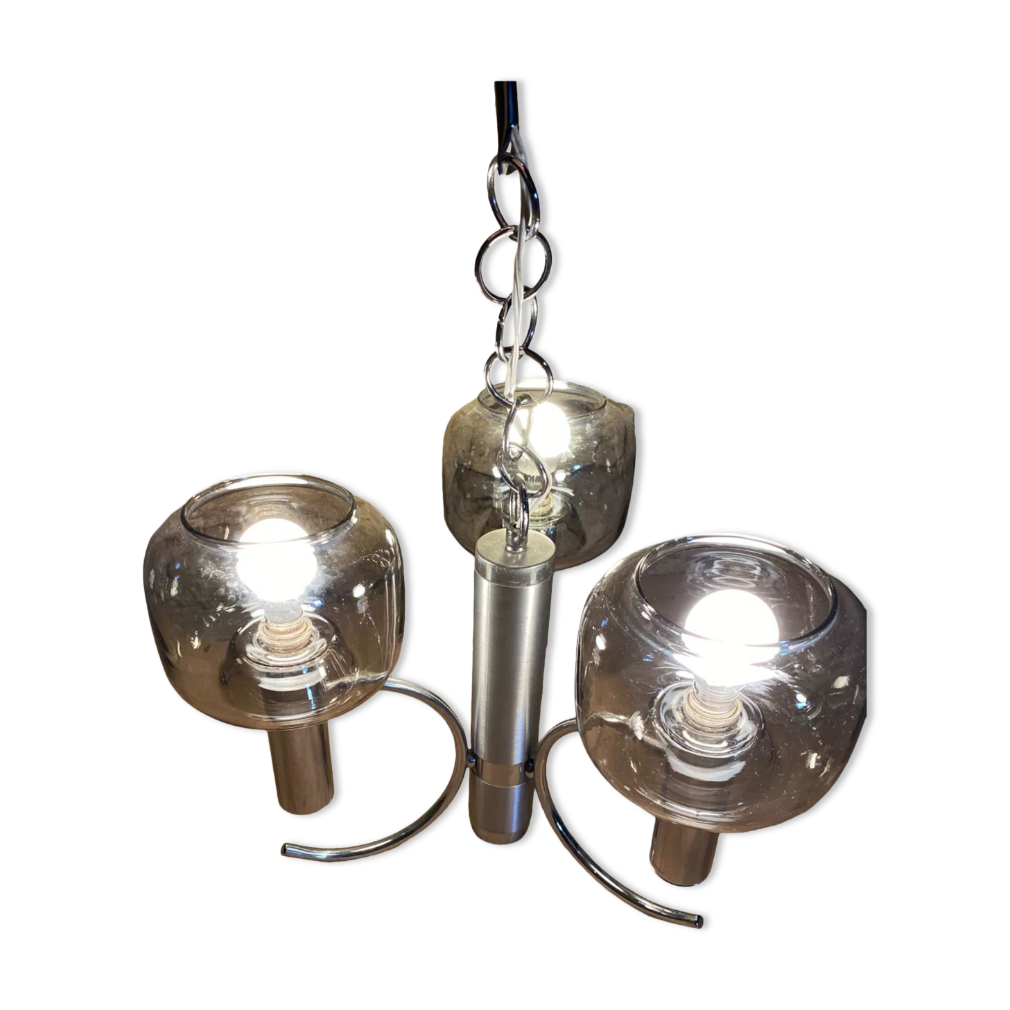 Space age pendant light