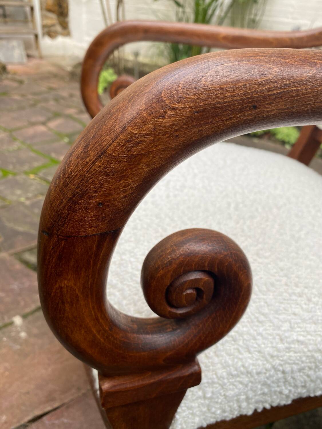 Pair of Louis Philippe style armchairs