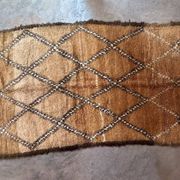 Marmoucha beige Berber rug - 424 x 170 cm