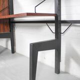 XL Danish Modular Teak Wall Unit in Rosewood by Poul Cadovius, 1960s