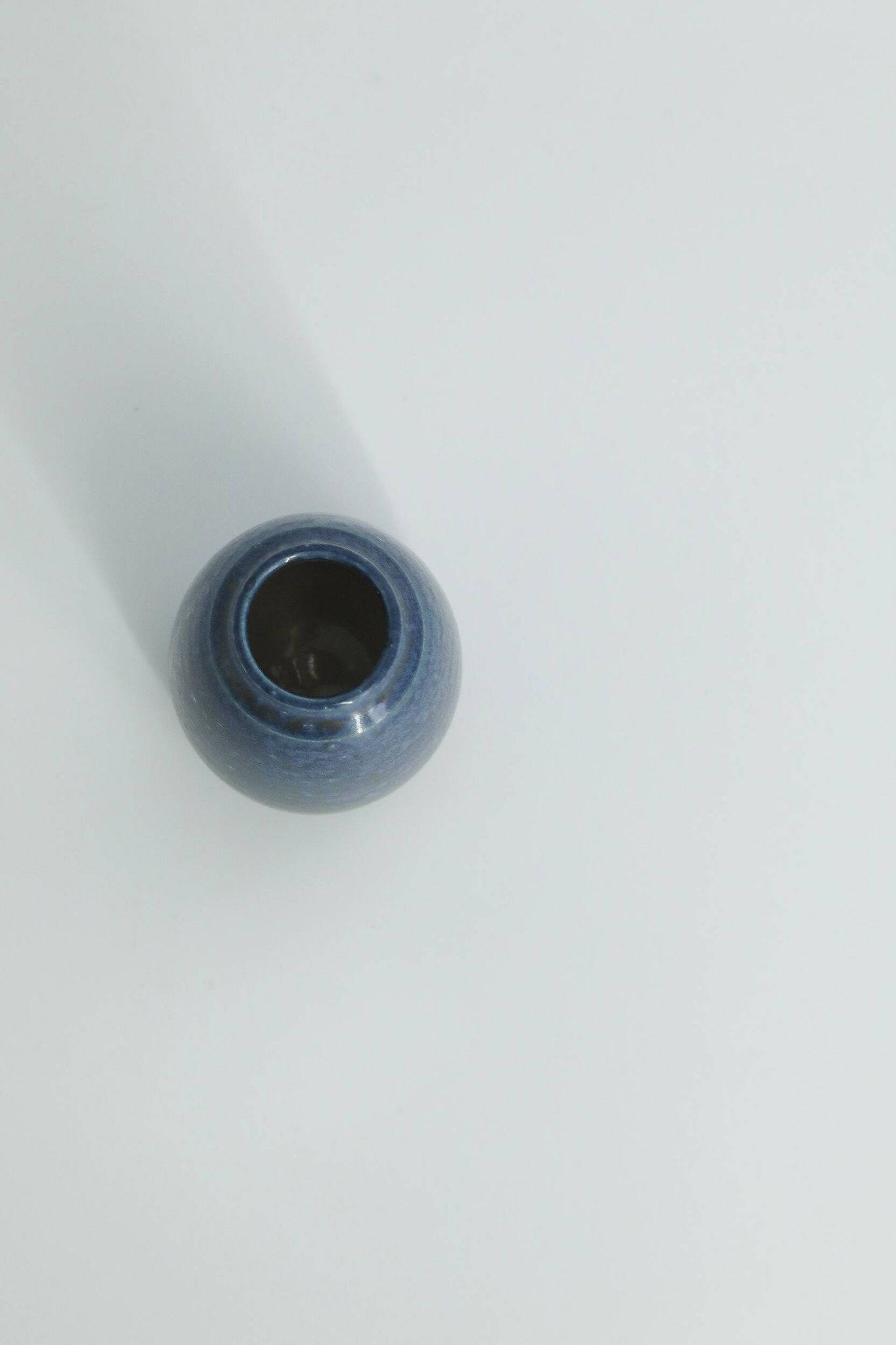 Small Mid-Century Scandinavian Modern Collection Vase in Stoneware No. 108 by Gunnar Borg for Höganäs