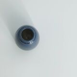 Small Mid-Century Scandinavian Modern Collectible Stoneware Vase No. 108 by Gunnar Borg for Höganäs