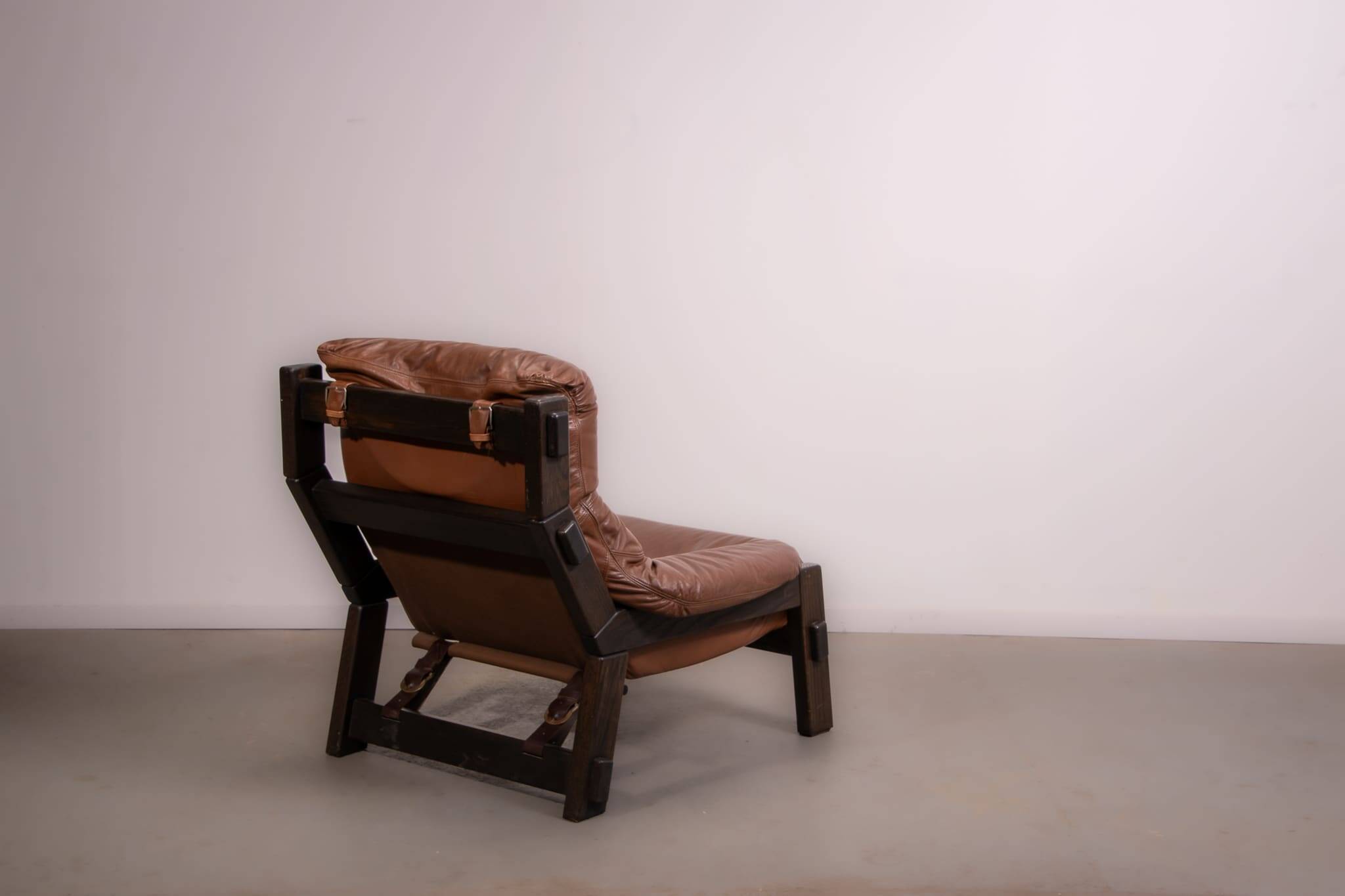Canapé et fauteuil brutalistes hollandais conçus par Gerard Van den Berg pour Montis, vers 1980