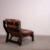 Canapé et fauteuil brutalistes hollandais conçus par Gerard Van den Berg pour Montis, vers 1980