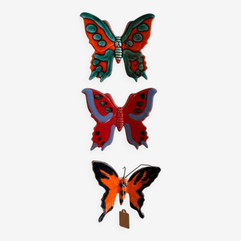 Vallauris ceramic butterflies