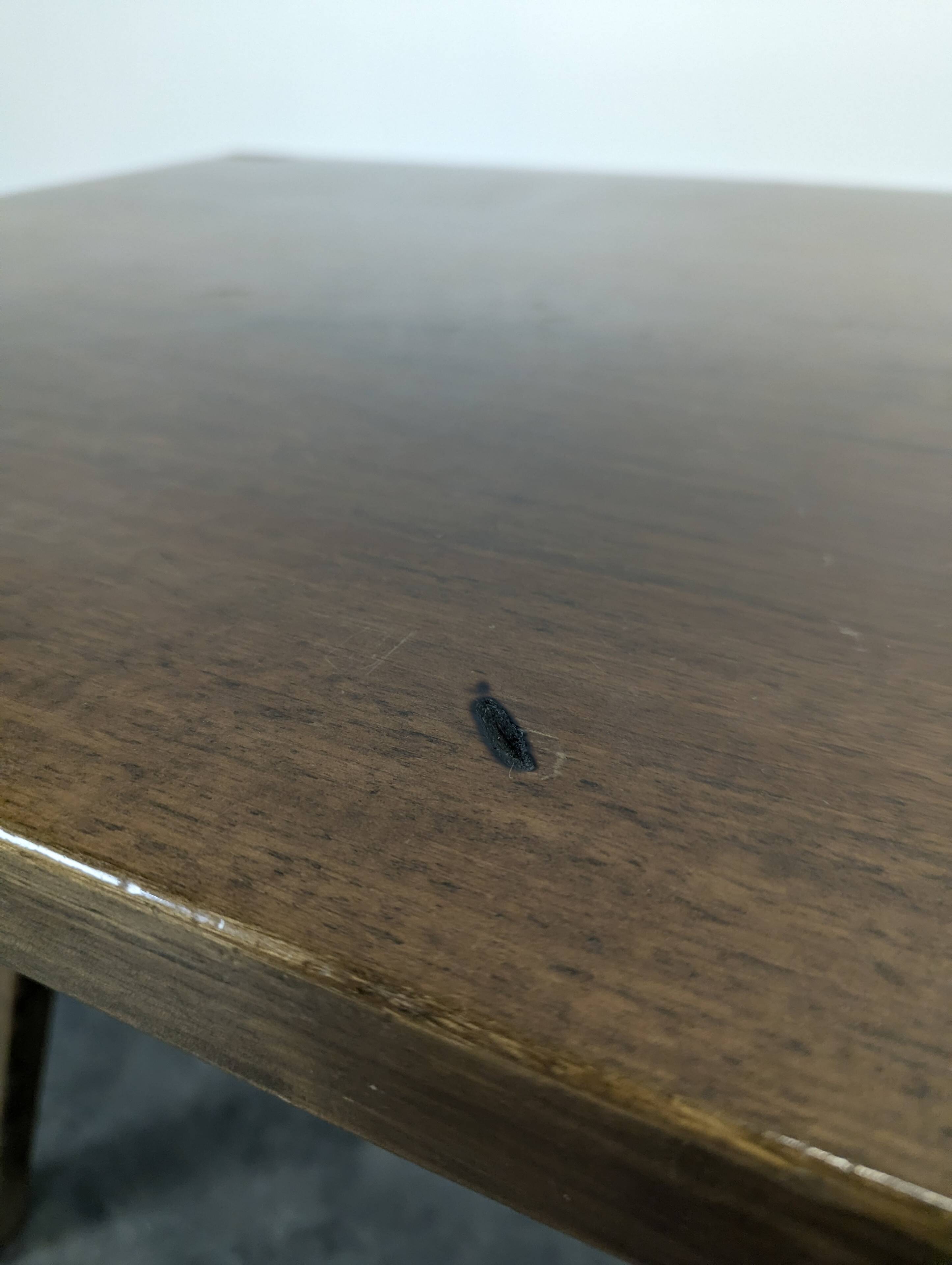 Table Torbecchia in Walnut by Giovanni Michelucci for Poltronova