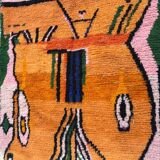 Moroccan orange rug- Berber Rug 150/250cm