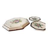 Vintage trivia and 2 assorted bottle coasters